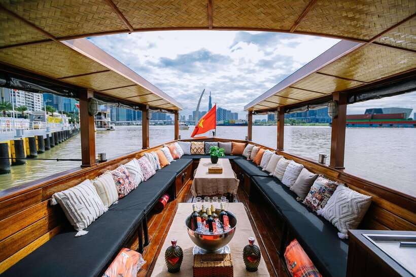 Ho Chi Minh City: Saigon River Boutique Cruise - The route from Hotel Majestic to Mong Bridge