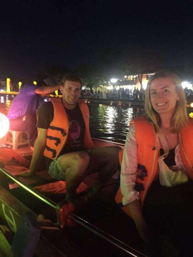 Hoi An: Private night boat Trip & release lantern on river - Hoi An From the River After Dark