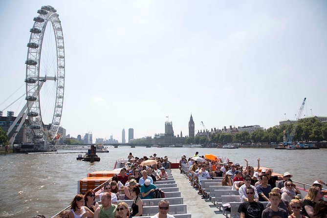 Hop-On Hop-Off Sightseeing River Cruise on the Thames - Greenwich Pier and the longest outing