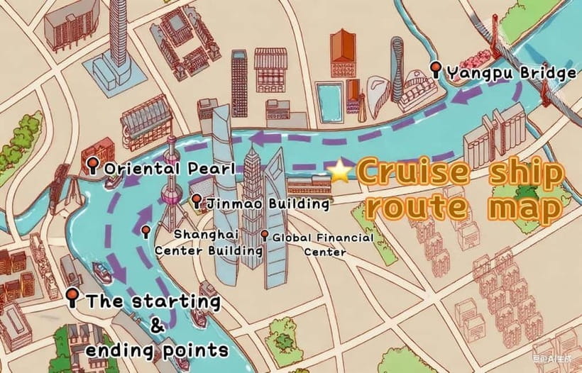 Huangpu Night Cruise: Cozy Vibe & Modern Shanghai Glow - Finding the pier and collecting your ticket