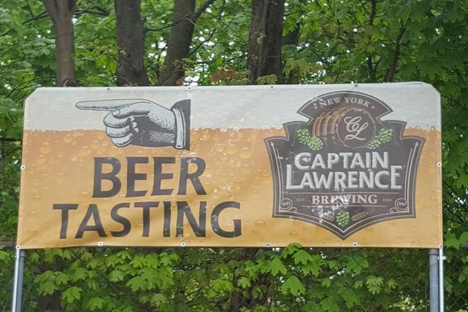 Hudson Valley Craft Brewery Bike Tour - Arriving at Captain Lawrence Brewing Company