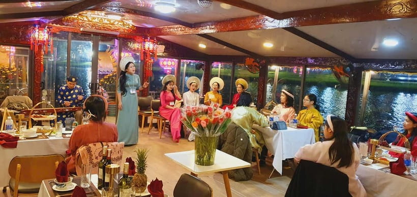 Hue: Perfume River Dinner Cruise with Traditional Show - What the dragon boat ride is really like