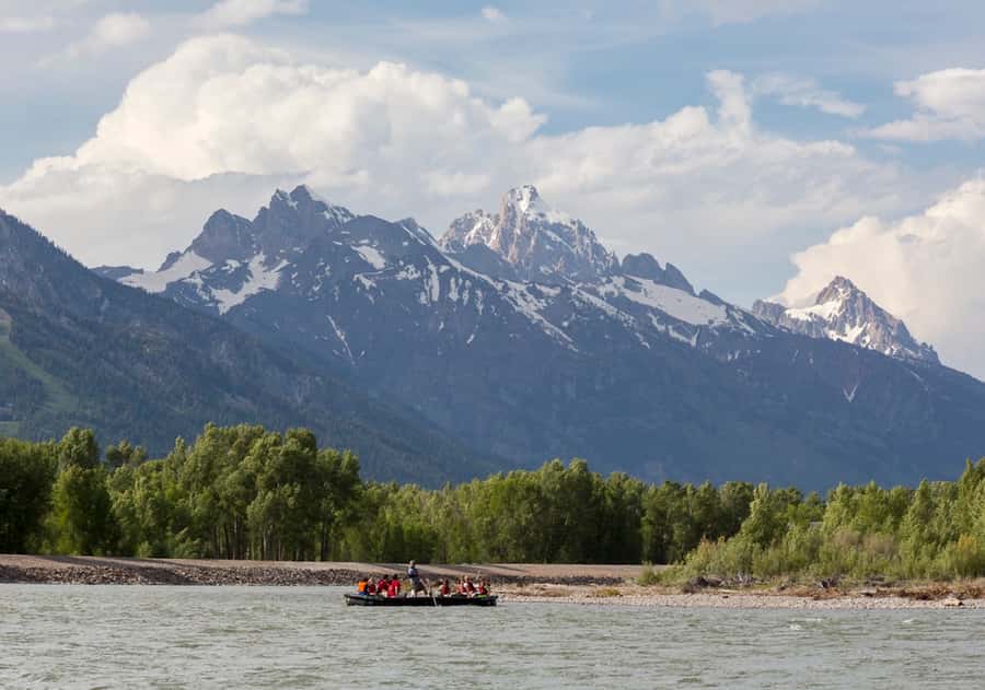 Jackson: 7-Mile Snake River Float with Teton Views - What the 1.5-hour river portion feels like