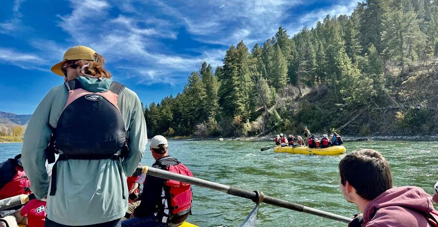 Jackson: Snake River Scenic Raft Float Tour with Teton Views - What the 13-mile route shows you