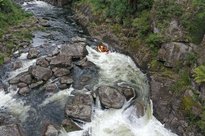 Kaituna Cascades - Grade 5 Wairoa River near Tauranga - The cliff jump is optional, which is good