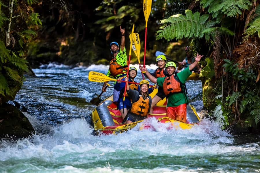 Kaituna River and Tutea Falls Whitewater Rafting - Training that helps first-time rafters