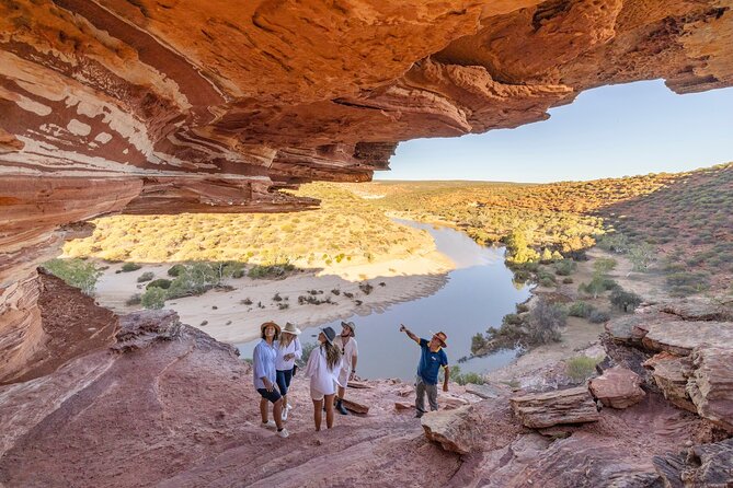 Kalbarri: Inland and River Gorges Tour - Z Bend: a short walk to a big gorge view
