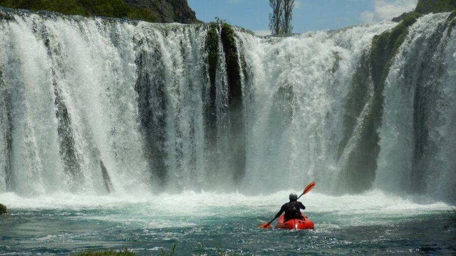Kaštel Žegarski: Zrmanja River Packrafting - Forty-five minutes of faster water