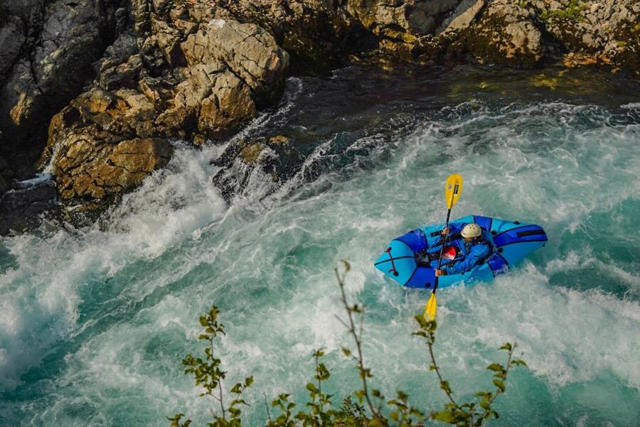 Kaštel Žegarski: Zrmanja River Packrafting - The final 30-minute paddle and ride back