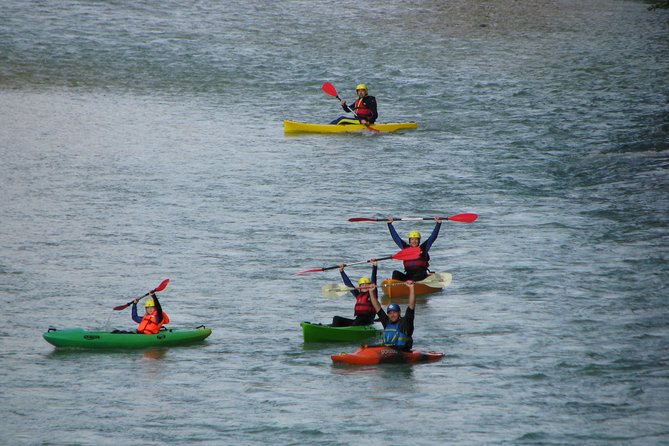 Kayak Trip On Soca River - Weather can change the plan