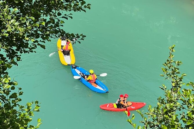 Kayaking in Vjosa River,Albania Kayak Permet,Gjirokaster (ARG) - What the $153 price really covers