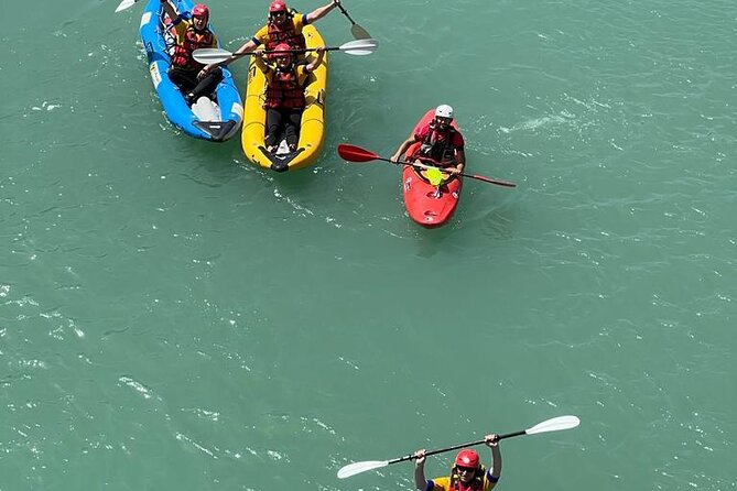 Kayaking in Vjosa River,Albania Kayak Permet,Gjirokaster (ARG) - Guides, safety, and the group size