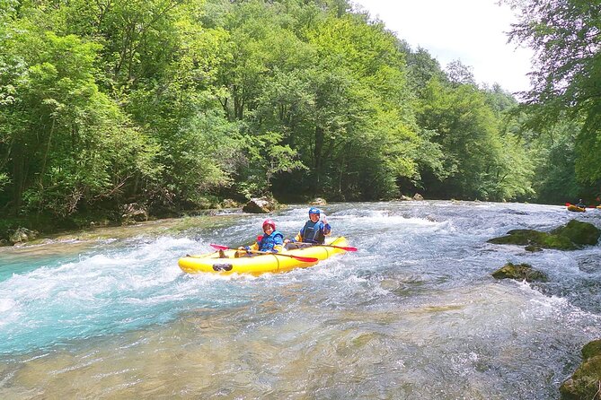 Kayaking on Upper Mreznica River - Slunj, Croatia - The quiet middle gives you time to look around
