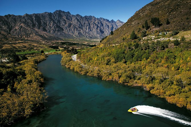 KJet Queenstown Jet Boat Ride on the Kawarau and Shotover Rivers - The Shotover River is the most exciting section