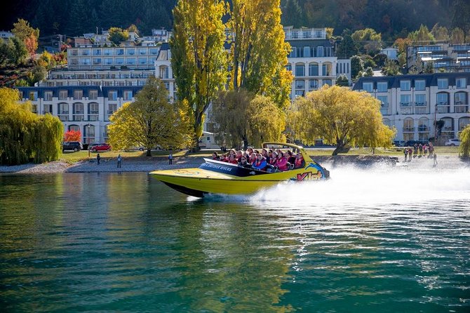 KJet Queenstown Jet Boat Ride on the Kawarau and Shotover Rivers - How wet will you get?