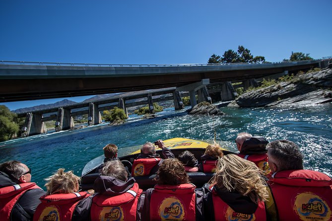 KJet Queenstown Jet Boat Ride on the Kawarau and Shotover Rivers - Lake Wakatipu brings the scenery before the speed