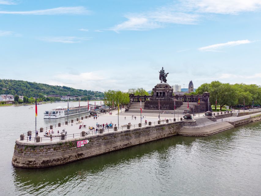 Koblenz: Old Town Sightseeing Cruise along the Rhine - Deutsches Eck and the start of the Rhine route