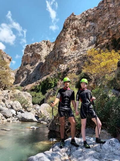 Kourtaliotiko Gorge: Guided River Adventure Trek with Lunch