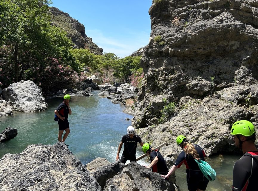 Kourtaliotiko Gorge: Guided River Trekking with Lunch - Walking the river for about two hours