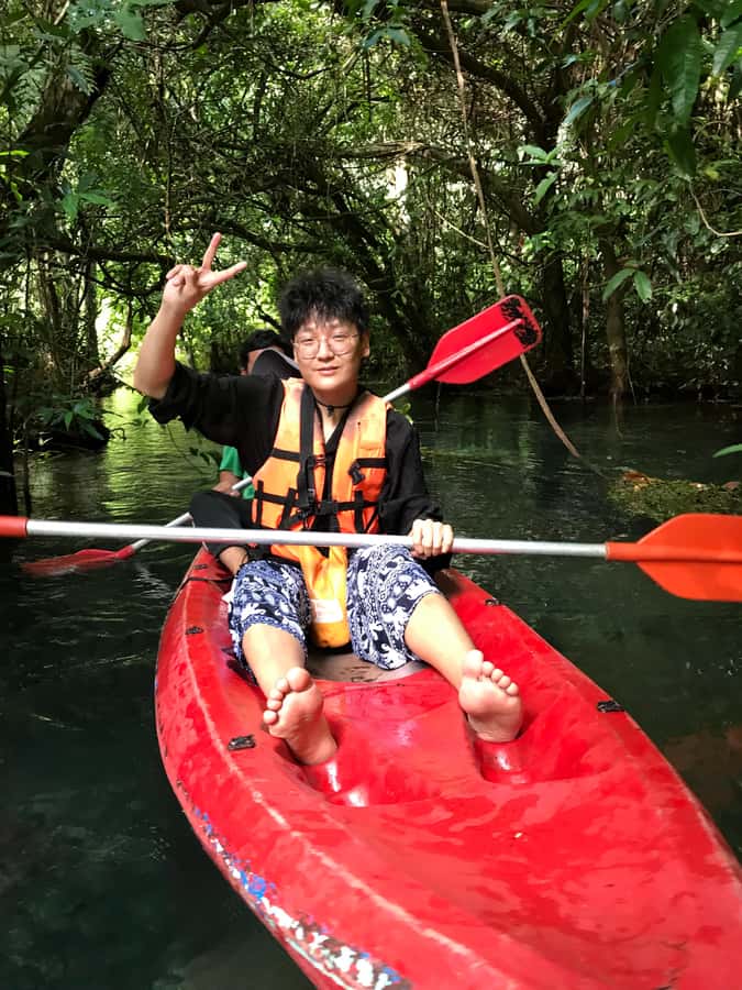 Krabi: Amazon Klong Srakaew Kayaking With Lunch - The elephant references need careful attention