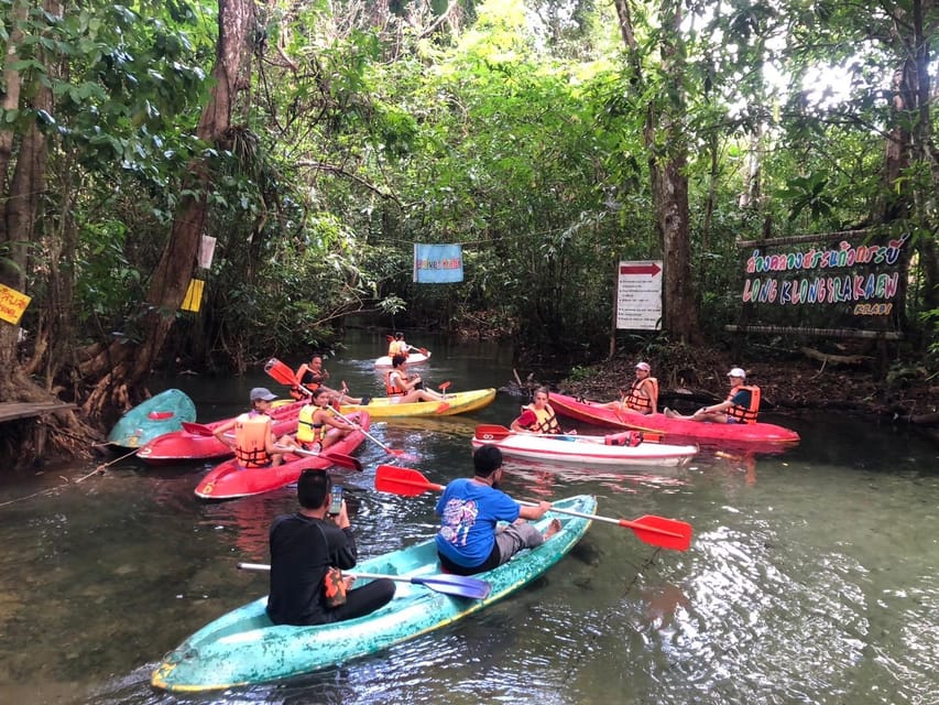 Krabi: Amazon Klong Srakaew Kayaking With Lunch - Transfers and timing that matter