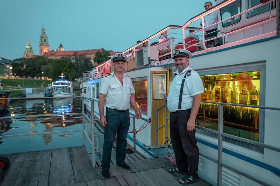 Kraków: Evening or Night River Cruise - Turning toward Zwierzyniec and Dąbie