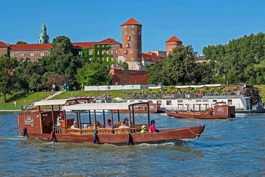 Krakow: Sightseeing Cruise by Vistula River - The open deck is worth claiming early