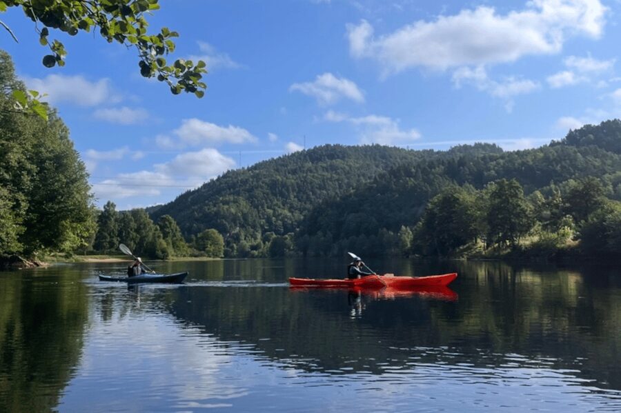 Kristiansand: River Kayaking Adventure - A calm two-hour paddle with the current