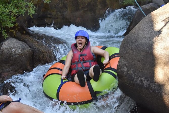 La Leona Waterfall Hike and River Tubing - Water levels are the key safety question
