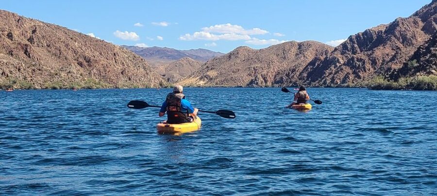 Las Vegas: Colorado River to Emerald Cave Half-Day Kayak - From Las Vegas lights to Willow Beach
