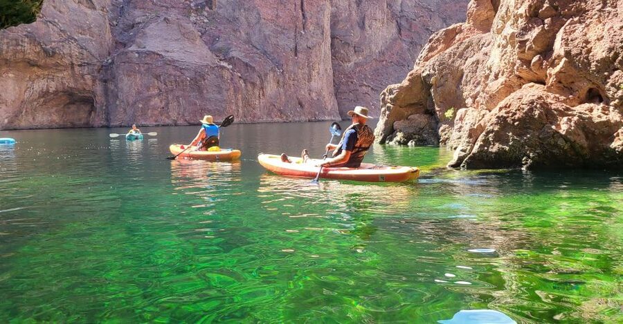 Las Vegas: Colorado River to Emerald Cave Half-Day Kayak - Paddling through the canyon