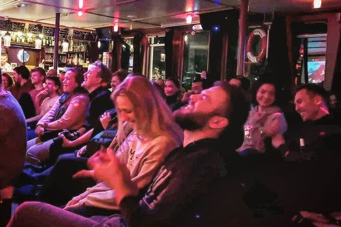 Laughing Spree - English Comedy Show on a Boat - The boat is part of the entertainment