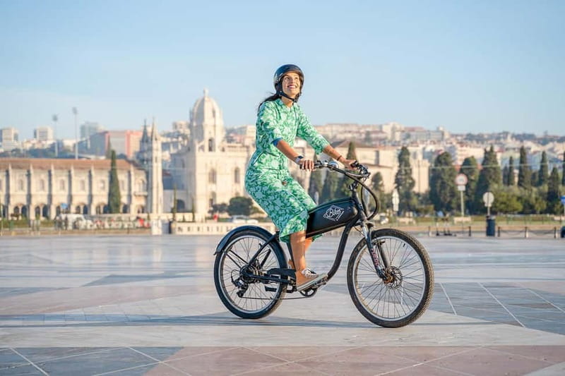 Lisbon: Electric Bike Tour by the River to Belém - From Commerce Square to the open Tagus