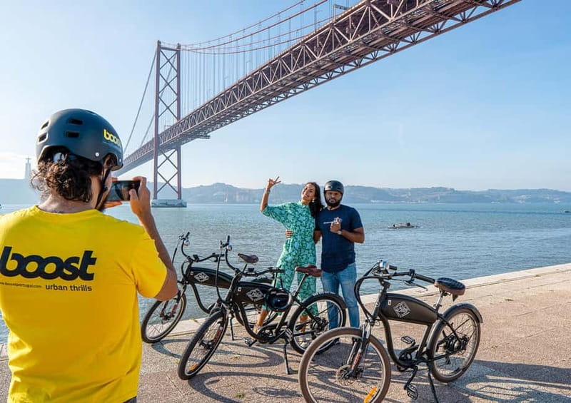 Lisbon: Electric Bike Tour by the River to Belém - Alcântara, the docks, and MAAT