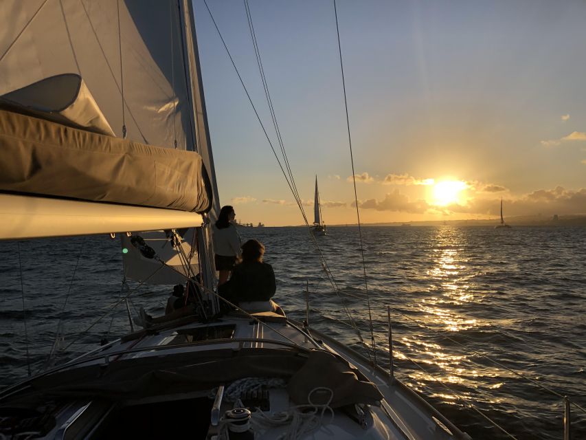 Lisbon: Luxury Private Sailing Boat Cruise on River Tagus - Belém monuments from the Tagus