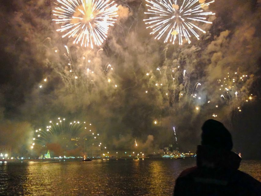 Lisbon: New Year’s Eve Fireworks Tagus River Sailing Cruise - Belém Tower and the early river views