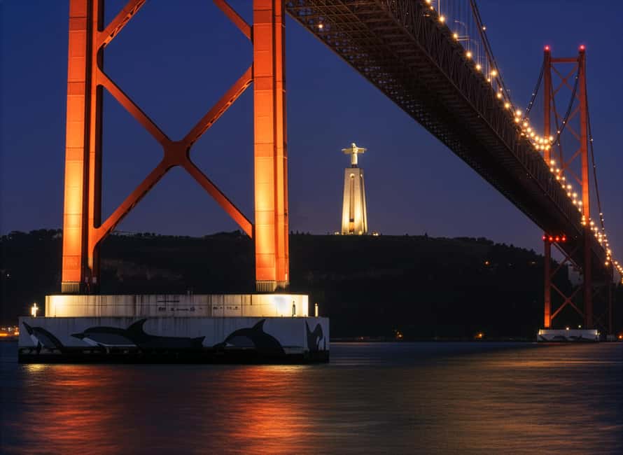 Lisbon Night Cruise: Illuminated Sights on the Tagus River - Belém Tower under the evening lights