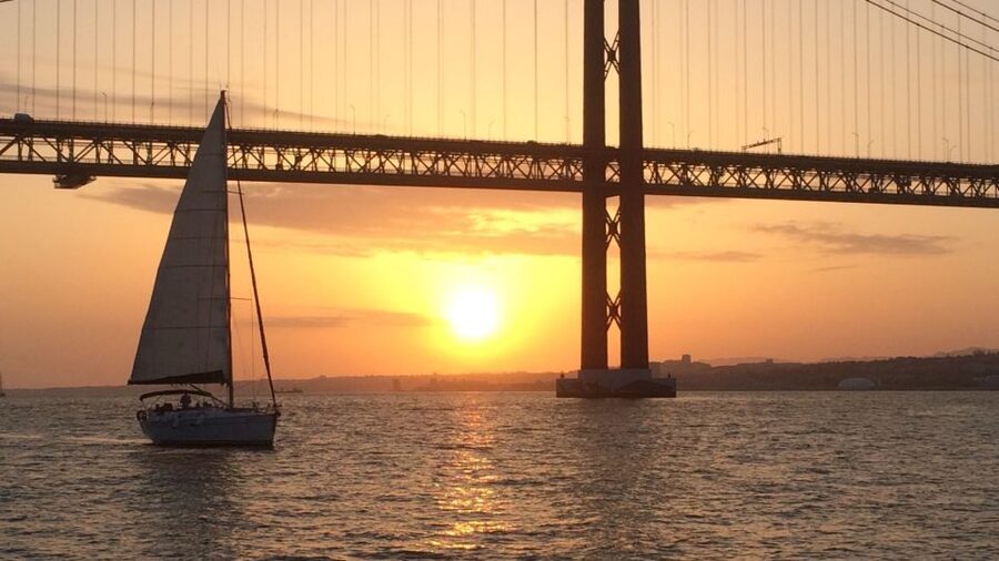 Lisbon: Private Tagus River Sunset Cruise on a Luxury Boat - Bairro Alto, Commerce Square, and the old city hills