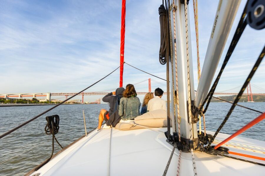 Lisbon: Sailing Tour on the Tagus River - Crew interaction without a formal guide