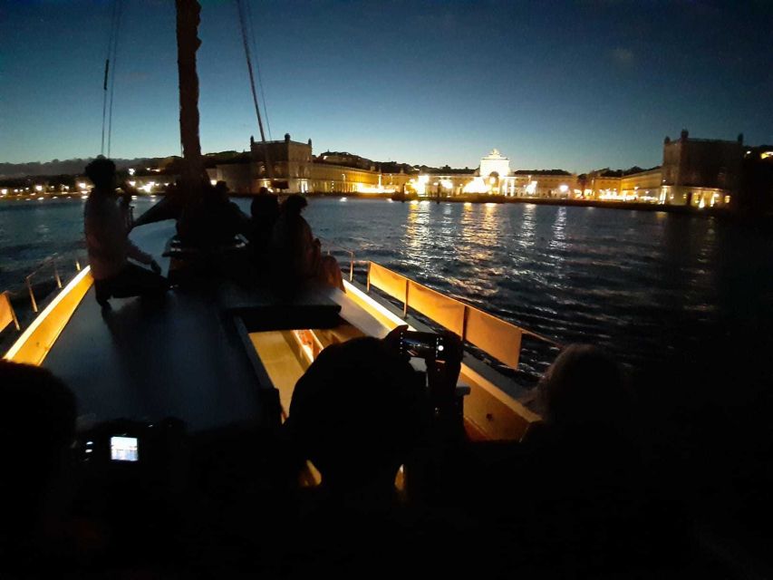 Lisbon: Tagus River Sunset Cruise in a Traditional Vessel - Looking up toward São Jorge Castle and Alfama