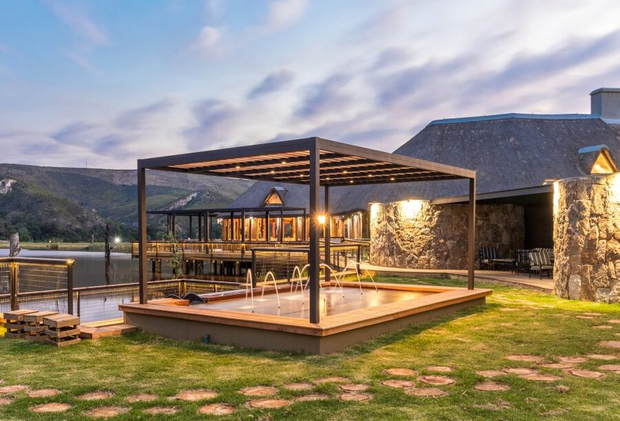 Little Brak River: Botlierskop Guided Game Drive - Lunch, pool time, and the views afterward
