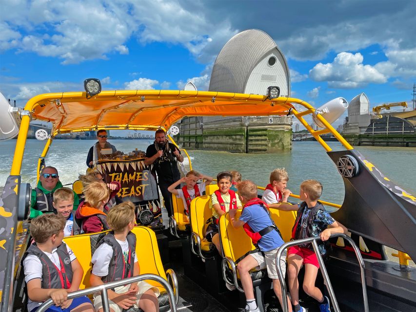 London: 40-Minute Thames Beast Jetboat Tour - Thirty-five minutes of speed toward the barrier