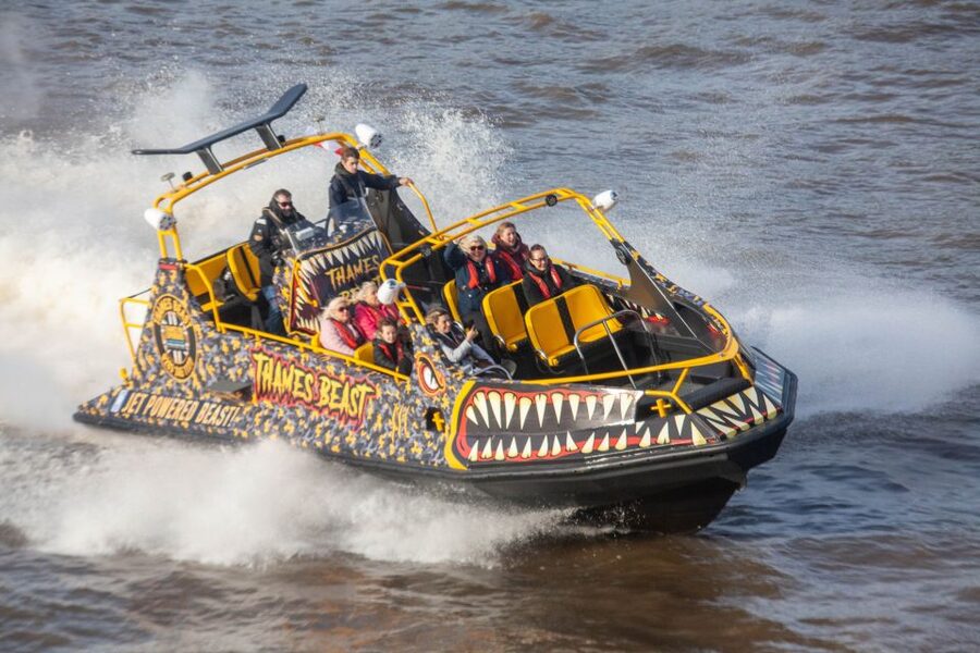 London: 40-Minute Thames Beast Jetboat Tour - The ride’s record so far