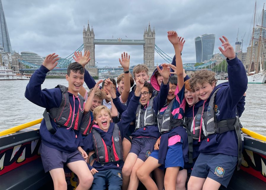 London: 40-Minute Thames Beast Jetboat Tour - The opening sights: The Shard, HMS Belfast, and Tower Bridge