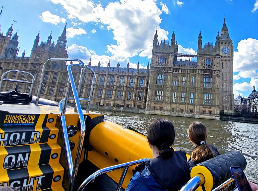 London: 70-Minute Thames Barrier Speedboat Tour - St. Paul’s, Shakespeare’s Globe, and the modern City