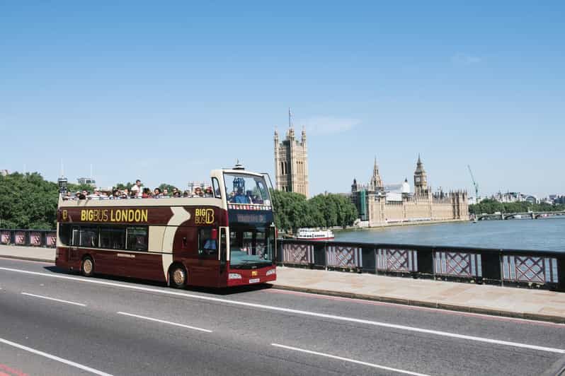 London: Big Bus Hop-on, Hop-off with Optional River Cruise - Key points to know before you book