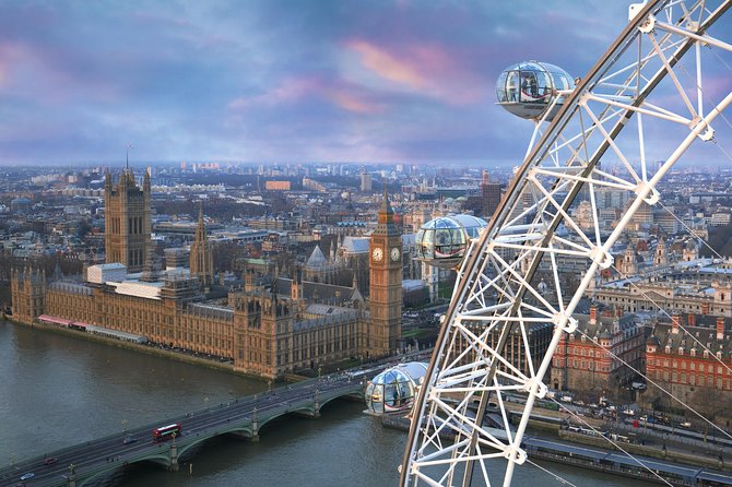 London Eye Ticket, Big Bus Hop-on Hop-Off Tour & River Cruise - Begin with the London Eye, but reserve your time