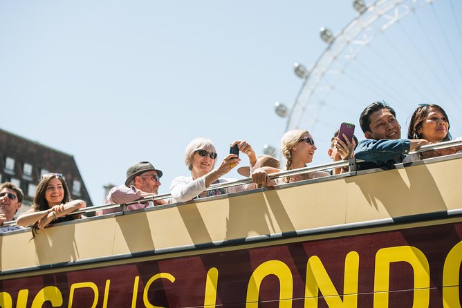 London Eye Ticket, Big Bus Hop-on Hop-Off Tour & River Cruise - The green route serves the British Museum and rail stations