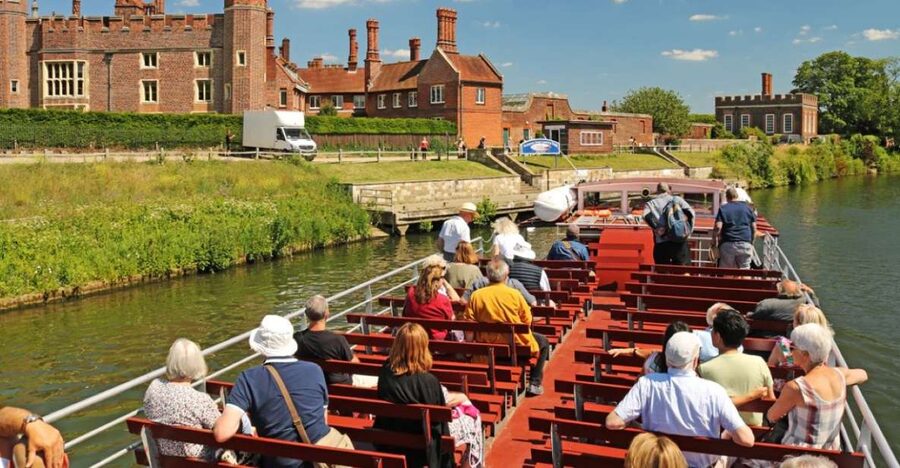London: Hampton Court to Westminster River Thames Cruise - A traditional passenger boat, not a fast Thames shuttle