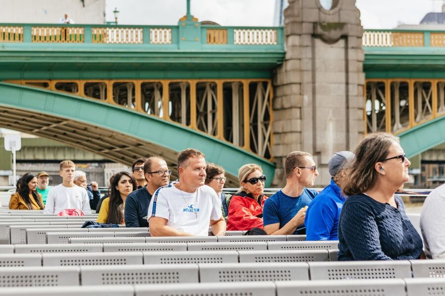 London: London Eye, River Cruise, & Hop-on Hop-off Bus Tour - Cruising from Westminster to Tower Bridge